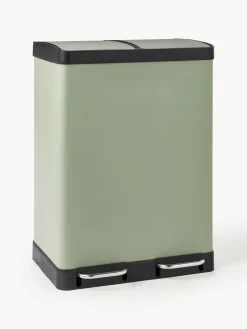 Best Papelera con pedal Rafa, 2x30 L Cubos De Basura Y Reciclaje|Almacenaje De Cocina