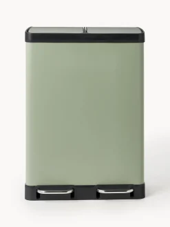 Best Papelera con pedal Rafa, 2x30 L Cubos De Basura Y Reciclaje|Almacenaje De Cocina