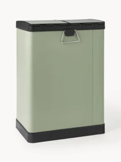 Best Papelera con pedal Rafa, 2x30 L Cubos De Basura Y Reciclaje|Almacenaje De Cocina