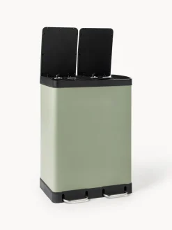 Best Papelera con pedal Rafa, 2x30 L Cubos De Basura Y Reciclaje|Almacenaje De Cocina