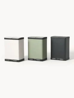 Cubos De Basura Y Reciclaje|Almacenaje De Cocina></noscript>Westwing Collection Papelera con pedal Rafa, 2x30 L Negro