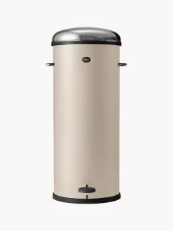 Cubos De Basura Y Reciclaje|Almacenaje De Cocina>Vipp Papelera con pedal 17 Beige claro, plateado