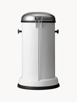 Cubos De Basura Y Reciclaje|Almacenaje De Cocina></noscript>Vipp Papelera con pedal 15 Blanco, plateado