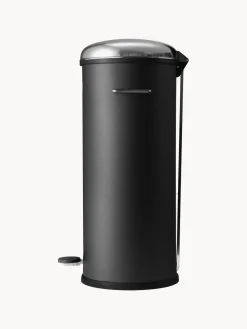 Cubos De Basura Y Reciclaje|Almacenaje De Cocina></noscript>Vipp Papelera con pedal 17 Negro, plateado