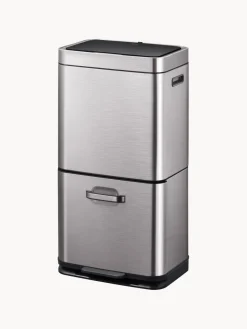 Hot Papelera con sensor Himalaya, 35 L + 25 L Cubos De Basura Y Reciclaje|Almacenaje De Cocina