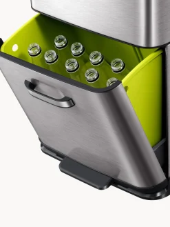 Hot Papelera con sensor Himalaya, 35 L + 25 L Cubos De Basura Y Reciclaje|Almacenaje De Cocina