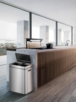 Papelera con sensor Mirage, 2x30 L Cubos De Basura Y Reciclaje|Almacenaje De Cocina