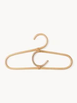 Colgadores Y Estantes De Pared|Decoración Infantil>Bloomingville Mini Perchas de ratán Aranya, 4 uds.