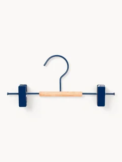 Colgadores Y Estantes De Pared|Decoración Infantil>Mustard Made Perchas Kids Clip, 5 uds. Azul oscuro