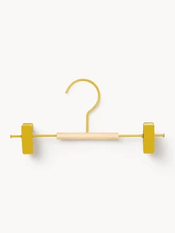 Colgadores Y Estantes De Pared|Decoración Infantil>Mustard Made Perchas Kids Clip, 5 uds. Amarillo mostaza