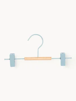 Decoración Infantil|Colgadores Y Estantes De Pared>Mustard Made Perchas Kids Clip, 5 uds. Azul claro