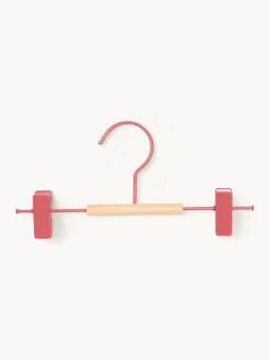 Decoración Infantil|Almacenaje Infantil>Mustard Made Perchas Kids Clip, 5 uds. Rosa palo
