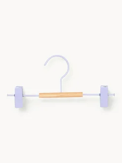 Decoración Infantil|Almacenaje Infantil>Mustard Made Perchas Kids Clip, 5 uds. Lila