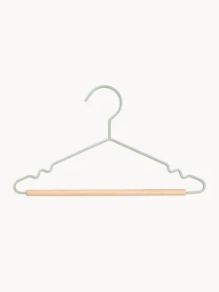 Decoración Infantil|Almacenaje Infantil>Mustard Made Perchas Kids Top, 10 uds. Verde salvia