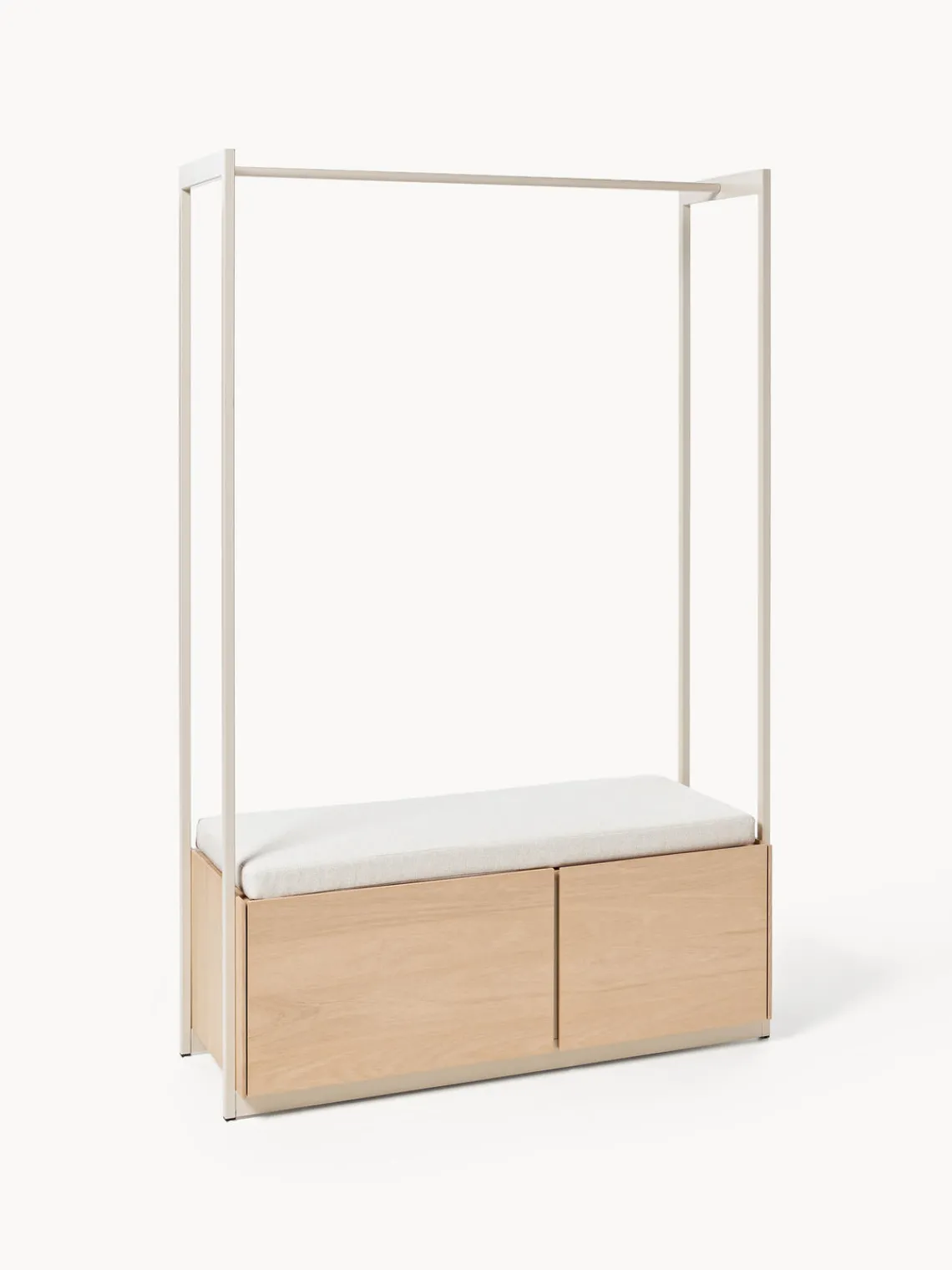 Percheros De Pie|Percheros De Pie>Westwing Collection Perchero de madera Larsen Beige, madera de roble clara