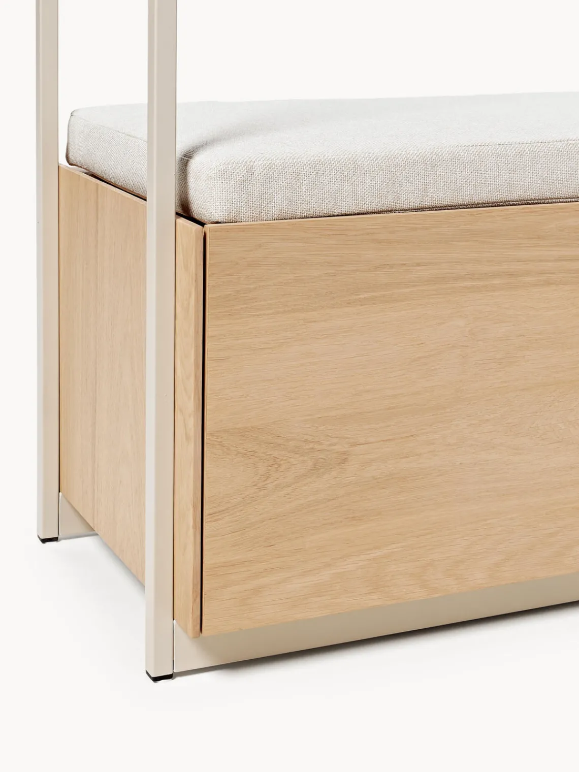 Percheros De Pie|Percheros De Pie>Westwing Collection Perchero de madera Larsen Beige, madera de roble clara