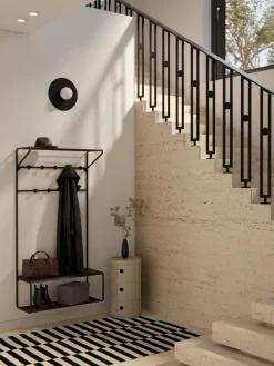 Percheros De Pie|Percheros De Pie>Westwing Collection Perchero de metal Nash Negro