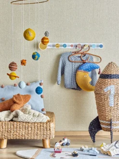 Discount Perchero de pared infantil Space Niños Decoración Infantil|Almacenaje Infantil