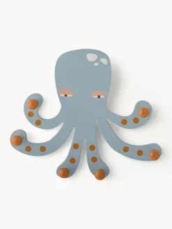 Decoración Infantil|Colgadores Y Estantes De Pared>Bloomingville Mini Perchero de pared infatil de madera de loto Oswall