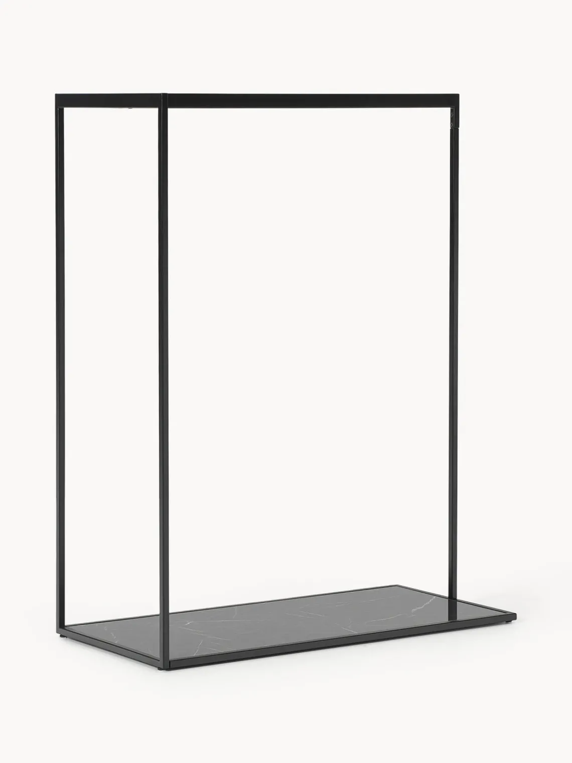 Percheros De Pie|Percheros De Pie>Westwing Collection Perchero en look mármol Pacey Aspecto mármol negro