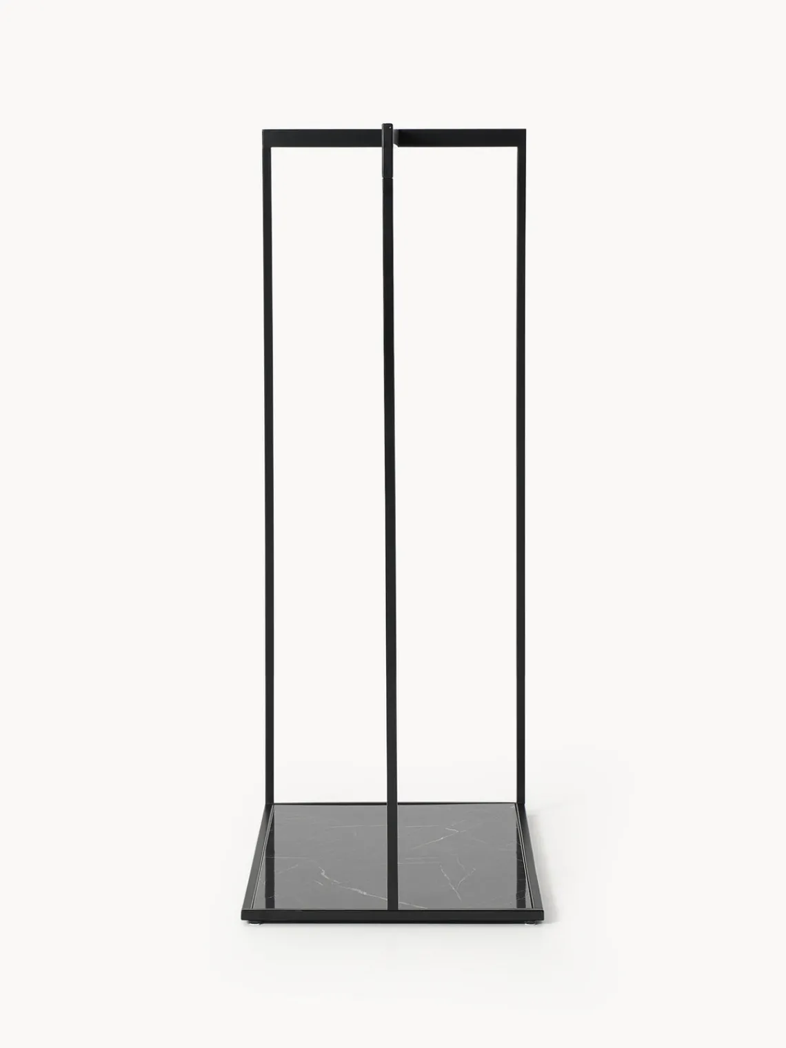 Percheros De Pie|Percheros De Pie>Westwing Collection Perchero en look mármol Pacey Aspecto mármol negro