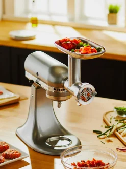 Hot Picadora de metal con embutidora Artículos De Cocina|Utensilios De Cocina