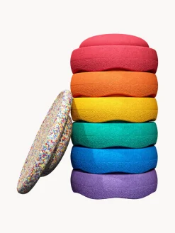 Juguetes A Partir De 1 Año|Decoración Infantil>Stapelstein Piedras apilables con piedra de equilibrio Original, 7 pzas. Multicolor