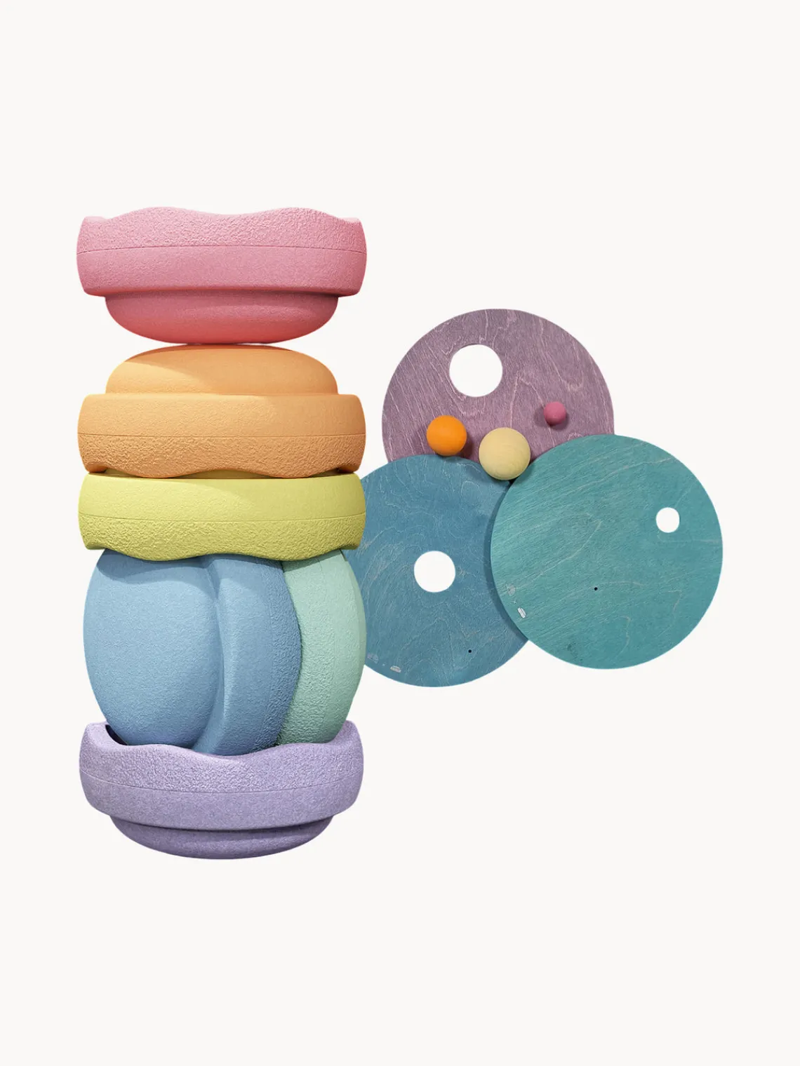 Discount Piedras apilables Grimms, 12 uds. Niños Juguetes A Partir De 1 Año|Decoración Infantil