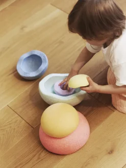 Juguetes A Partir De 1 Año|Decoración Infantil>Stapelstein Piedras apilables Inside, 6 uds. Multicolor en tonos pastel