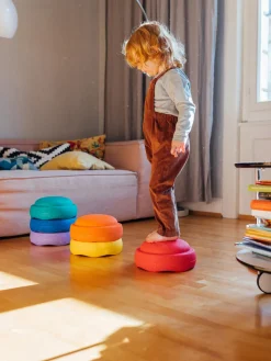 Clearance Piedras apilables Original, 6 uds. Niños Juguetes A Partir De 1 Año|Decoración Infantil