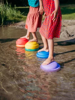 Clearance Piedras apilables Original, 6 uds. Niños Juguetes A Partir De 1 Año|Decoración Infantil