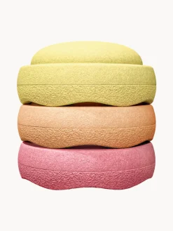 Juguetes A Partir De 1 Año|Decoración Infantil>Stapelstein Piedras apilables Original, 3 uds. Amarillo claro, melocotón, rosa