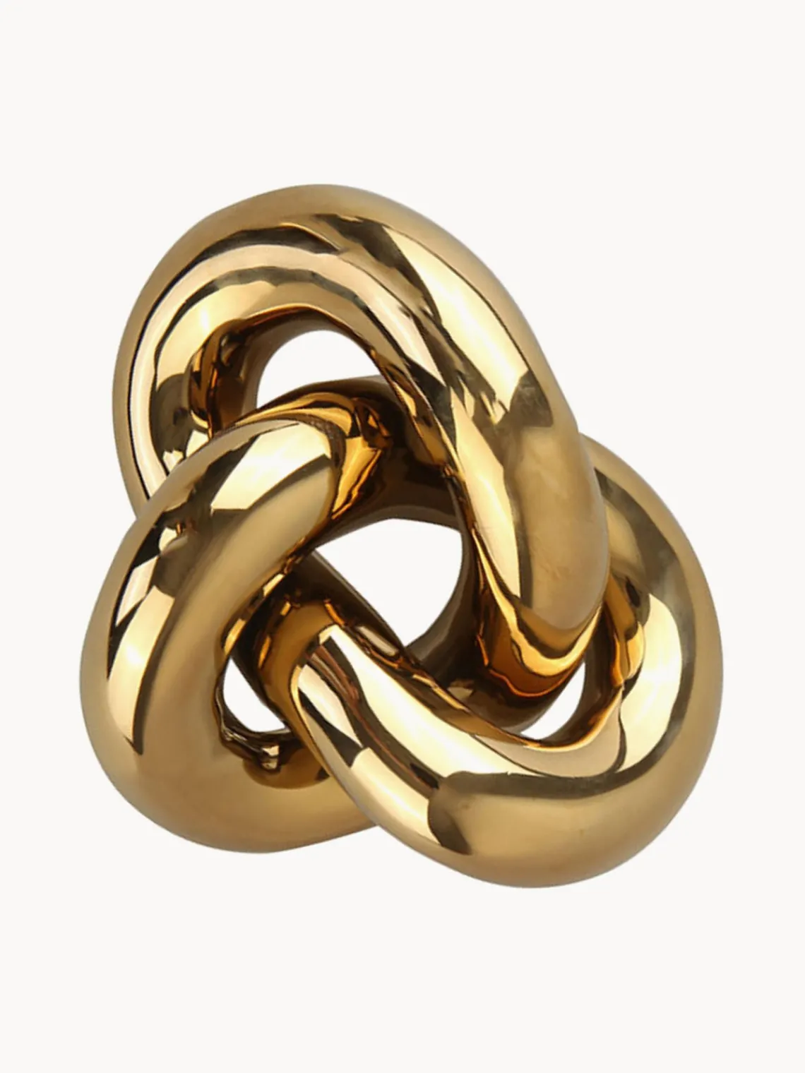 Outlet Pieza decorativa artesanal Knot, 6 cm Figuras Decorativas|Jarrones