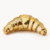 Discount Pieza decorativa brillante Disco Croissant Jarrones|Figuras Decorativas