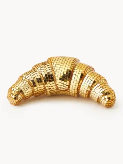 Discount Pieza decorativa brillante Disco Croissant Jarrones|Figuras Decorativas