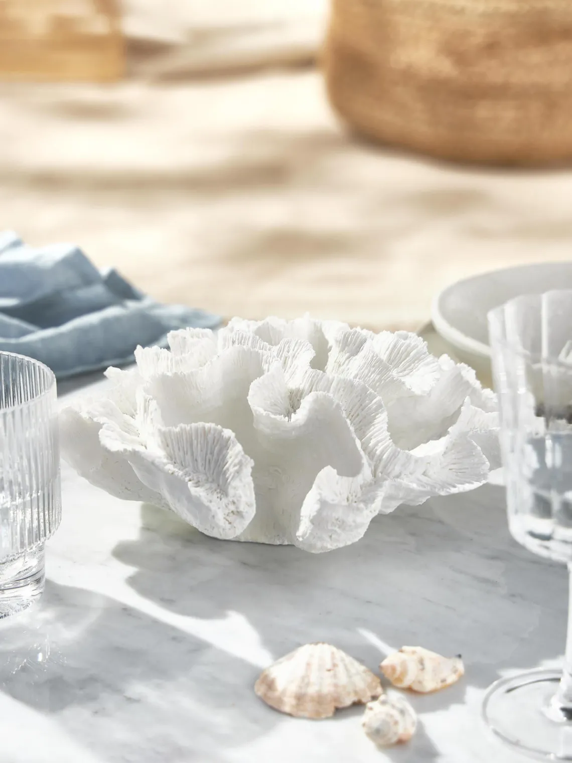 Jarrones|Figuras Decorativas>Westwing Collection Pieza decorativa de diseño Coral