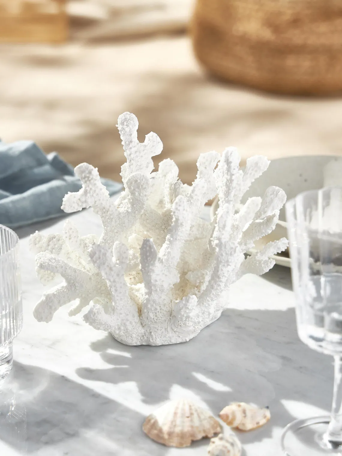 Jarrones|Figuras Decorativas>Westwing Collection Pieza decorativa de diseño Coral