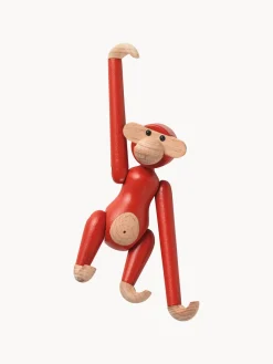 Figuras Decorativas|Jarrones></noscript>KAY BOJESEN Pieza decorativa de madera de haya Monkey Rojo, madera clara