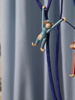 Figuras Decorativas|Jarrones></noscript>KAY BOJESEN Pieza decorativa de madera de haya Monkey Rojo, madera clara