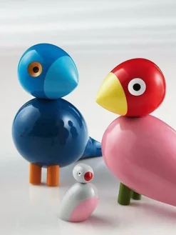 Hot Pieza decorativa de madera de haya Songbird Kay Figuras Decorativas|Jarrones