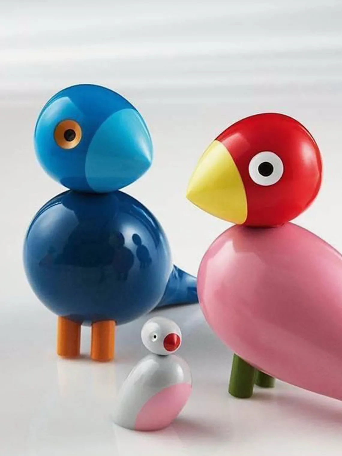 Hot Pieza decorativa de madera de haya Songbird Kay Figuras Decorativas|Jarrones