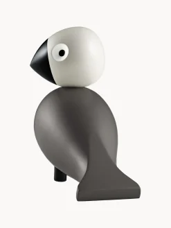 Figuras Decorativas|Jarrones></noscript>KAY BOJESEN Pieza decorativa de madera de haya Songbird Ernst Tonos grises