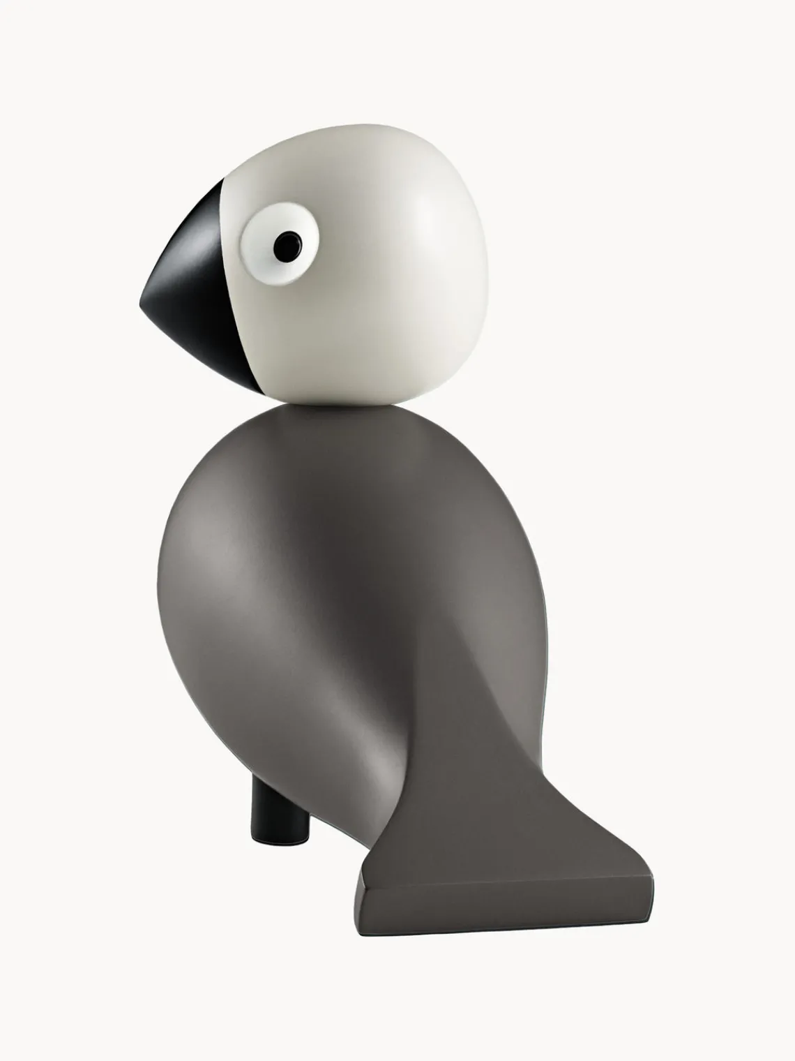 Figuras Decorativas|Jarrones>KAY BOJESEN Pieza decorativa de madera de haya Songbird Ernst Tonos grises