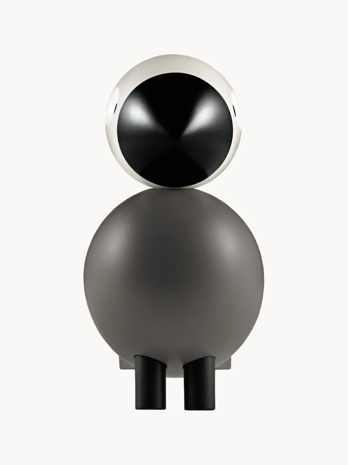 Figuras Decorativas|Jarrones>KAY BOJESEN Pieza decorativa de madera de haya Songbird Ernst Tonos grises