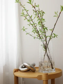 Figuras Decorativas|Jarrones>Cooee Design Pieza decorativa Knot, 9 cm Plateado brillante