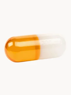 Jarrones|Figuras Decorativas>Jonathan Adler Pieza decorativa Pill Blanco, naranja