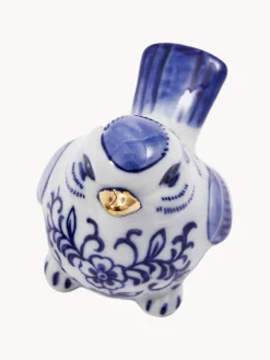 Sale Piezas decorativas artesanales Blue Bird, 4 uds. Jarrones|Figuras Decorativas