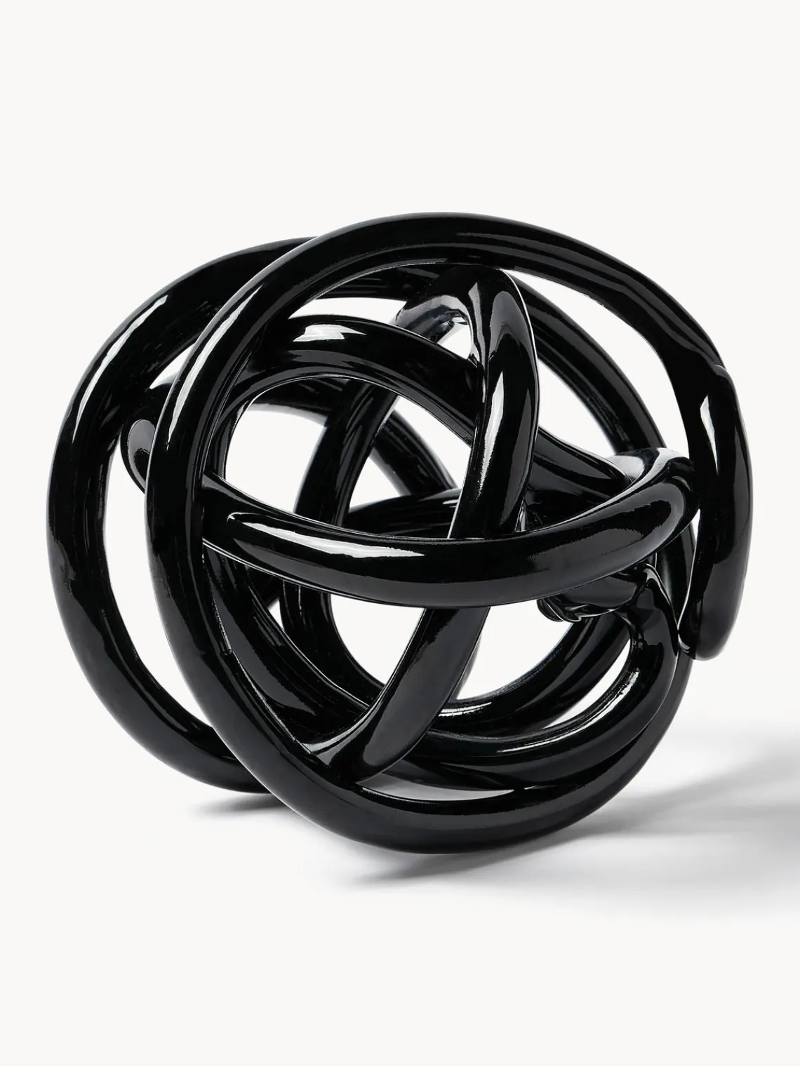 New Piezas decorativas de vidrio Nola, 2 uds. Figuras Decorativas|Jarrones