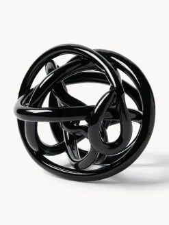 New Piezas decorativas de vidrio Nola, 2 uds. Figuras Decorativas|Jarrones