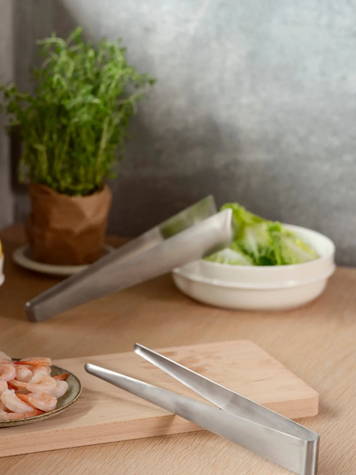 Utensilios De Cocina>Zone Denmark Pinzas de acero inoxidable Singles